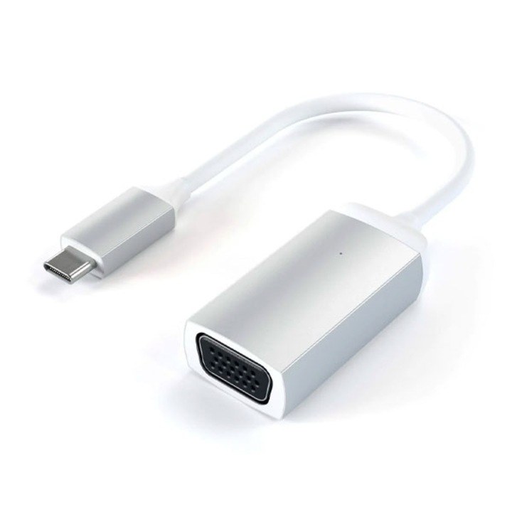 Адаптер SATECHI, VGA USB-C, Сребрист