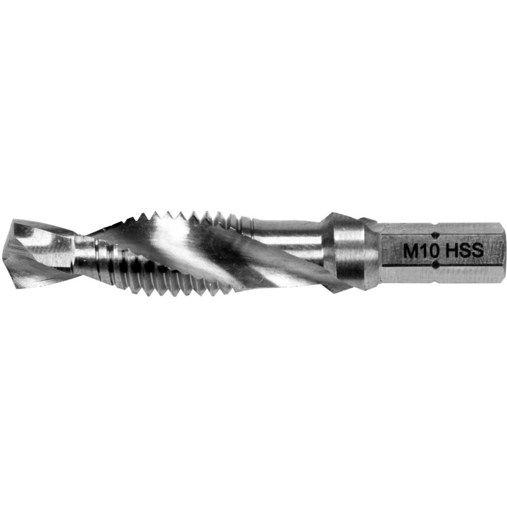 Burghiu M10, Yato, Otel, 59mm, Argintiu