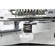 Masina de brodat computerizata Brother PR1050X, aria de brodare 36x20, 699 modele de broderie, 37 fonturi, 10 ace, 10 culori, brodeaza produs finit cu brat liber, ghidaj laser, ecran color 10", USB, 1000 imp/min, alb