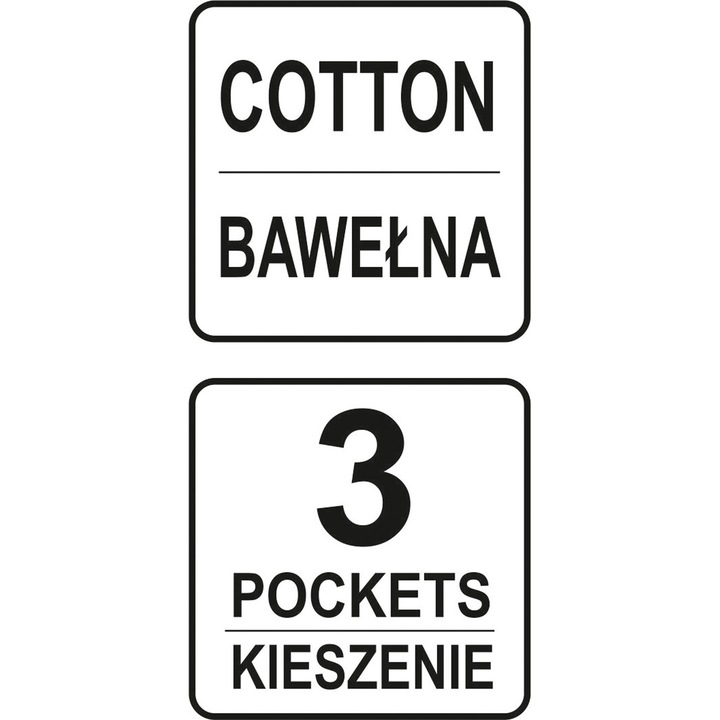 Sort pentru gratar Toya, Bumbac, Marime universala, Negru