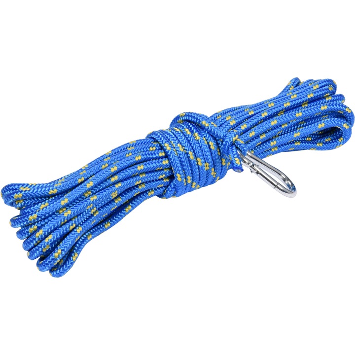 Полипропиленово въже, Vorel, 6mm x 10m, Blue
