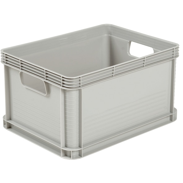 Cutie depozitare cu manere Keeeper, Gri, 20 L