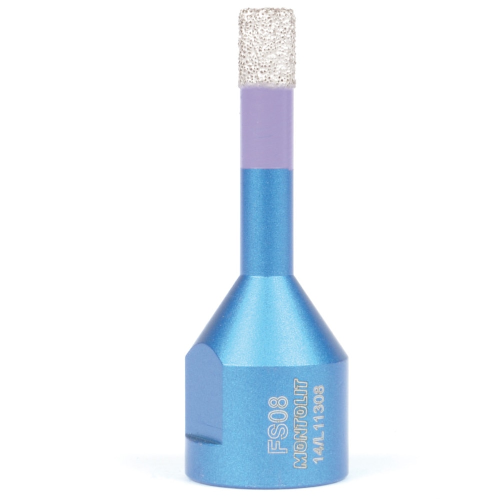 Freza diamantata Montolit FS 8mm pentru ceramica, gresie portelanata, granit si marmura