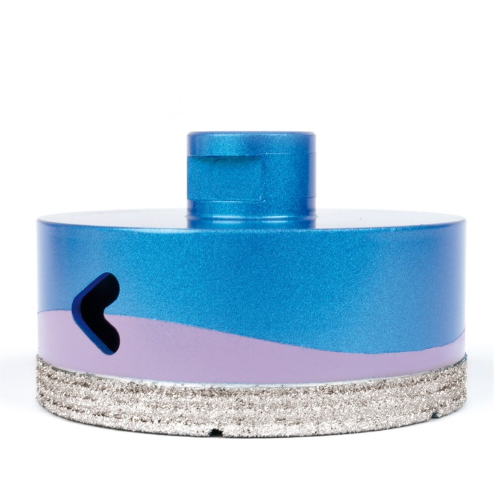 Carota diamantata Montolit FS 100mm pentru ceramica, gresie portelanata, granit si marmura