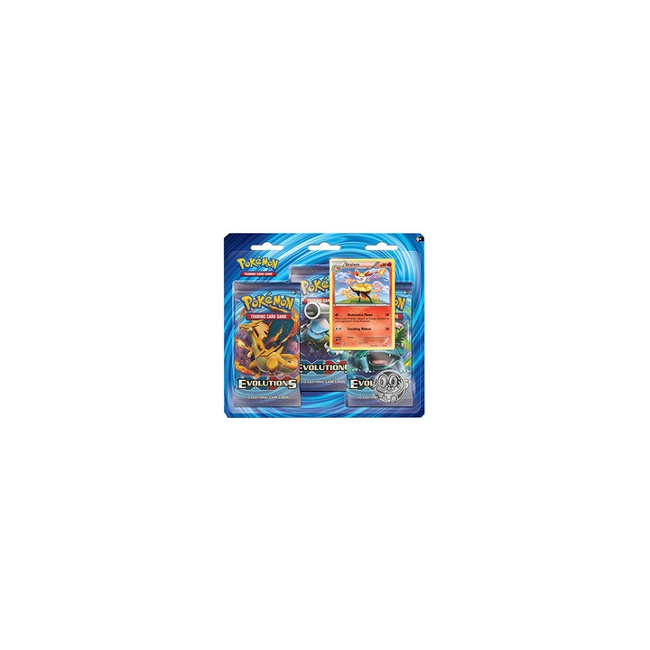 Pokemon Trading Card Game: XY12 Evolutions 3-Pack Blister