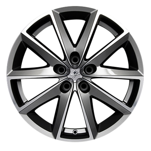 Janta aliaj FONDMETAL 7600 Glossy Titanium Machined 8.0x18 5x114.3 et30