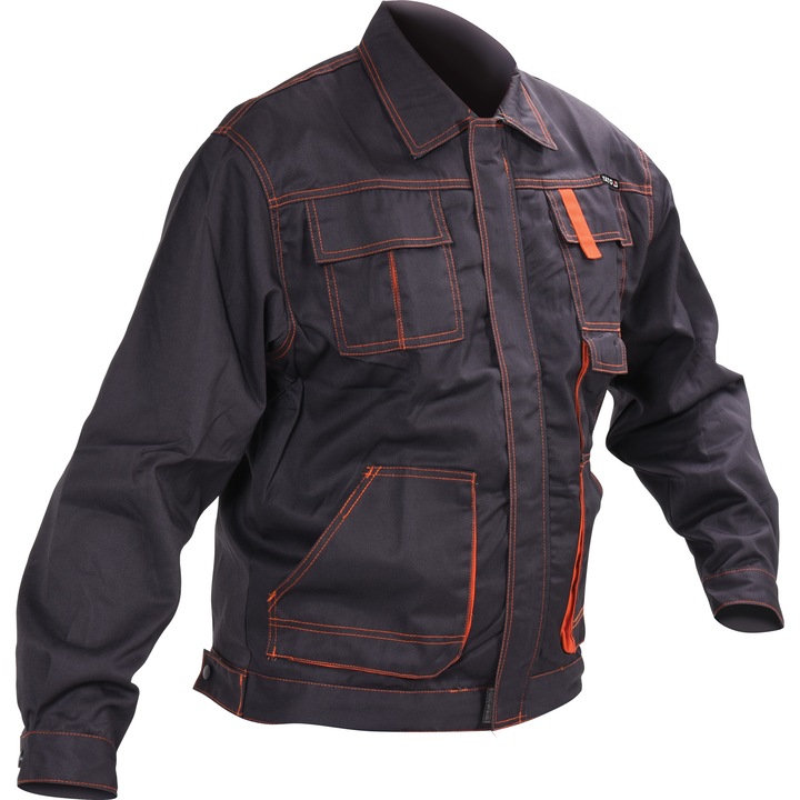 Jacheta de lucru Yato, Bumbac/Poliester, Albastru inchis, M