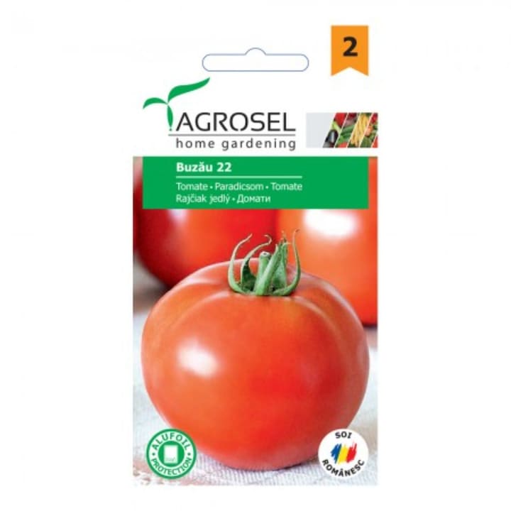 Seminte Tomate Buzau 22, 0.75 grame, Agrosel
