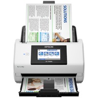 Scanner Epson DS-790WN, dimensiune A4, tip sheetfed, viteza scanare: 45ppm alb-negru si color, rezolutie optica 600x600dpi, ADF Single Pass 50 pagini, duplex, senzor CCD, Scan to Email