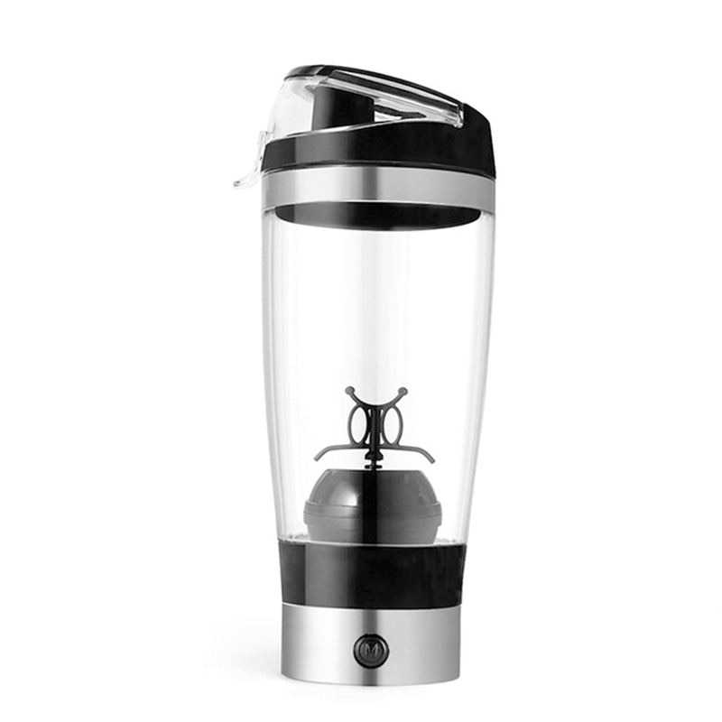 Portable Electric Shaker Black - GymBeam