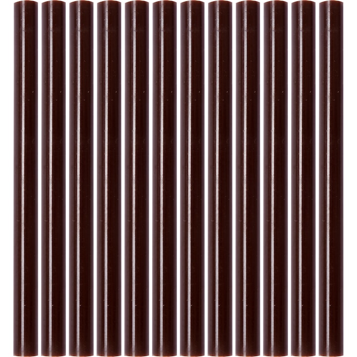 Set 12 batoane silicon pentru pistol de lipit Yato, 7.2x100 mm, Maro