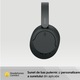 Аудио слушалки Over the Ear Sony WH-CH720N, Noise Cancelling, Wireless, Bluetooth, Multipoint connection, Microphone, Quick Charge, Автономия 35 ч, Черен