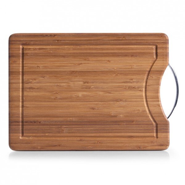 Tocator bambus cu maner metalic, Zeller