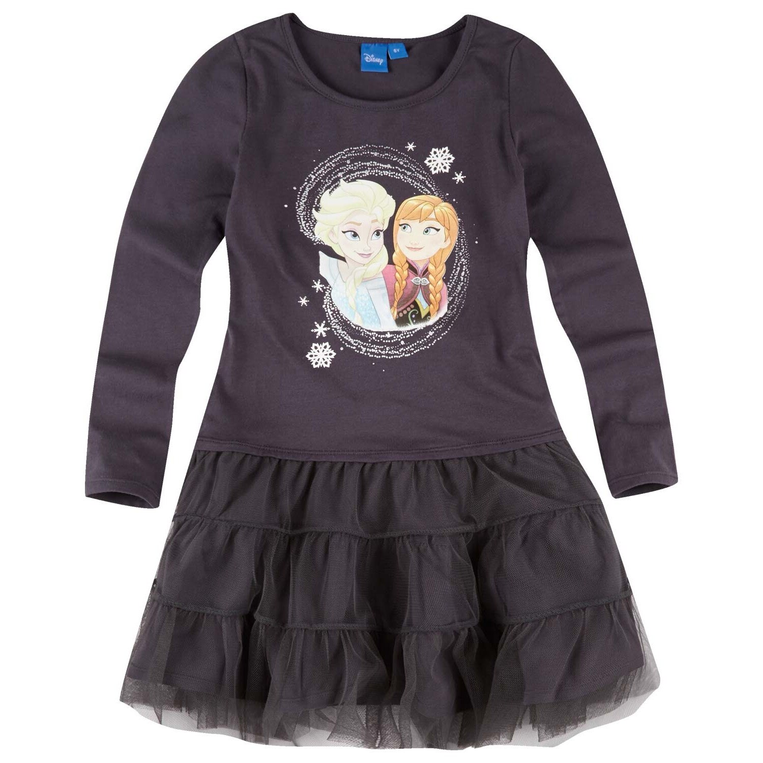 Rochie Disney Frozen eleganta, cu tulle, neagra