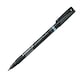 Marker pentru textile, Staedtler, Lumocolor F, Rezistent la apa, Negru