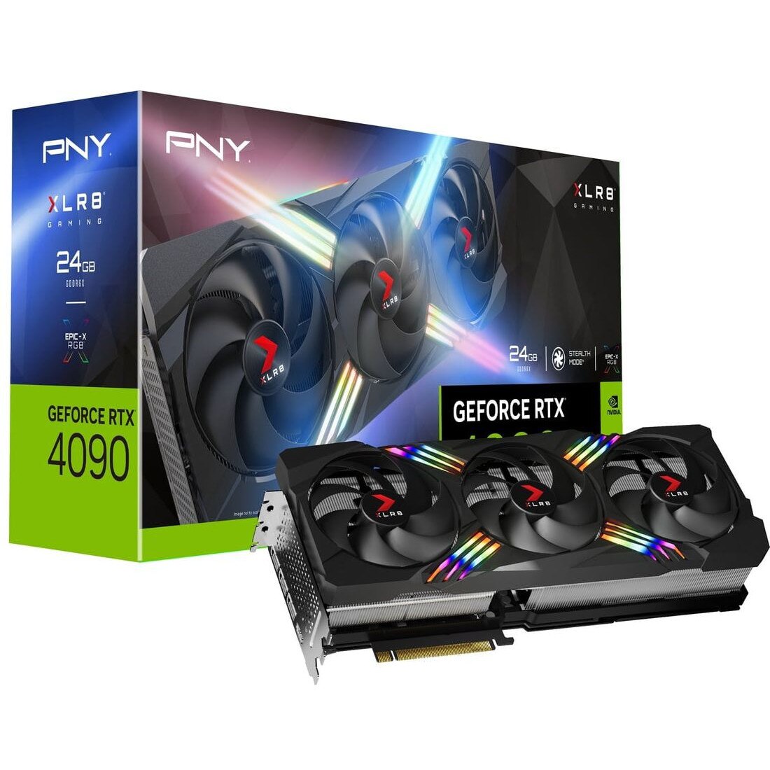 Видео карта PNY GeForce RTX 4090 24GB GAMING VERTO EPIC-X RGB OC ...