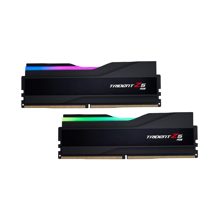 ΠΠ°ΠΌΠ΅Ρ G.SKILL Trident Z5 Black RGB 32GB (2x16GB) DDR5 7600MHz CL36 F5-7600J3646G16GX2-TZ5RK 1.40V, Intel XMP