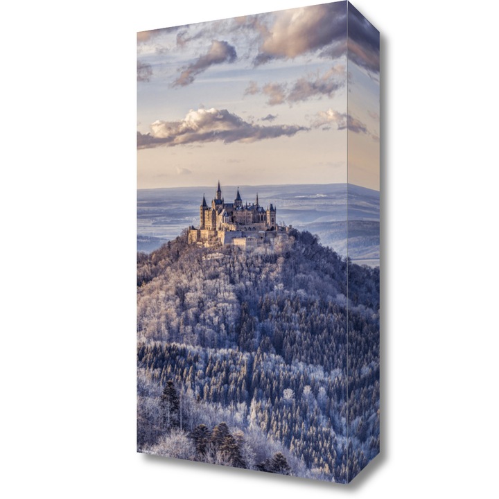Pictura pe panza, Zakito Posters 20x40cm Castelul Hohenzollern 3, Assaf Frank