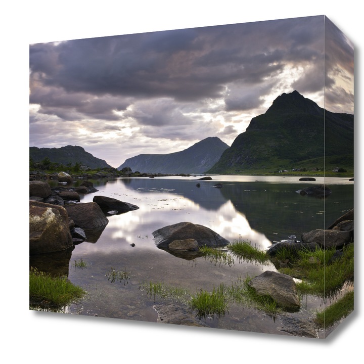 Pictura pe panza, Zakito Posters 30x30cm Fiordul norvegian 6, Assaf Frank