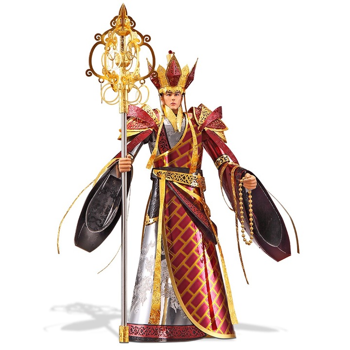 Puzzle 3D, Sfantul Calugar de Tang, Piececool, Metal, 135 piese