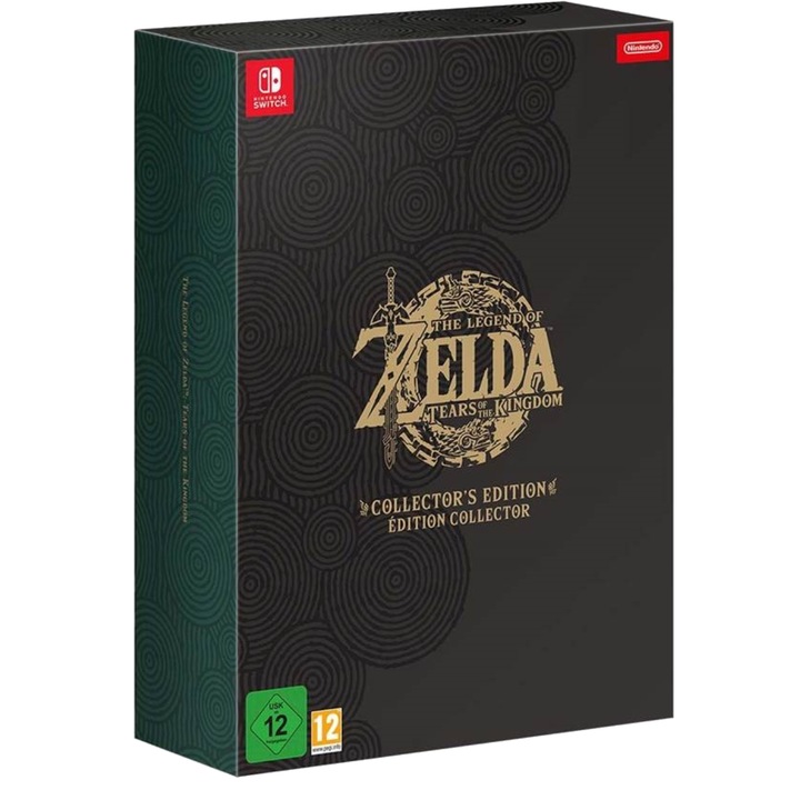 The Legend Of Zelda Tears Of Kingdom Collectors Edition - Nsw Nintendo Switch Játékszoftver