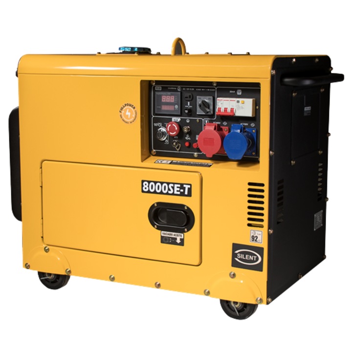 Generator electric trifazat KPK8000SET