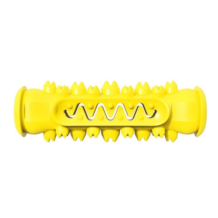 Fogzásgátló játék kutyáknak, sárga, eR DL