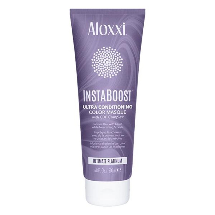 Masca tratament coloranta Aloxxi InstaBoost, Ultimate Platinum, 200 ml