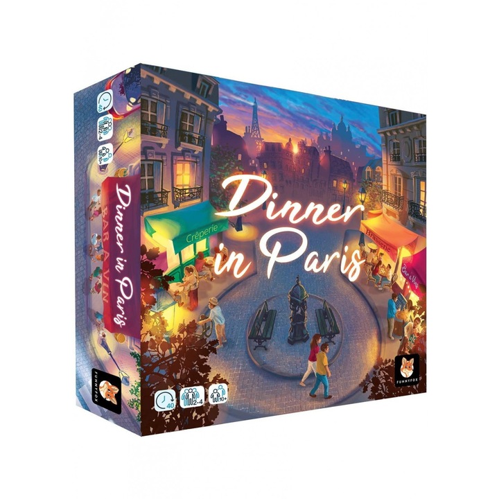 Joc de societate Cina la Paris, Funnyfox, 10 ani +