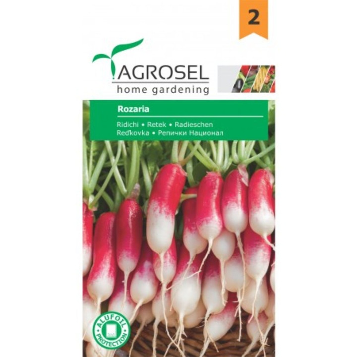 Seminte Ridichi Rozaria, 5 grame, Agrosel