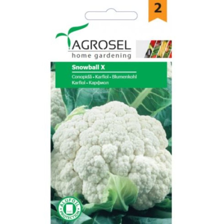 Seminte Conopida Snowball, 1 gram, Agrosel