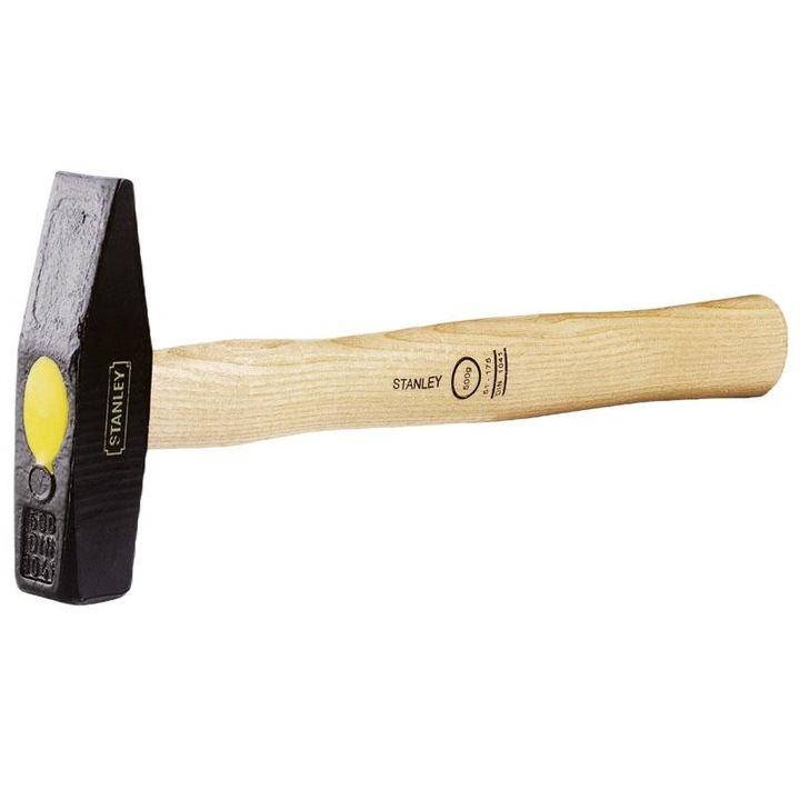 Ciocan, Stanley, Otel carbon/Lemn, 200 g, Negru/Natur