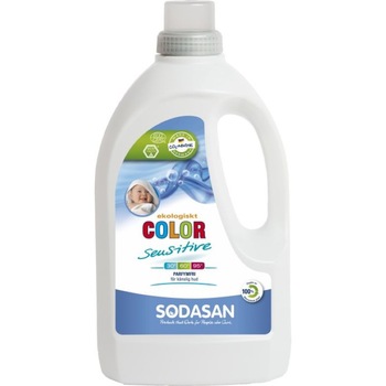 Detergent Bio Lichid Rufe Albe si Color Sensitiv Hipoalergen 1,5 L Sodasan Detergent Bio Lichid Rufe Albe si Color Sensitiv Hipoalergen 1,5 L Sodasan