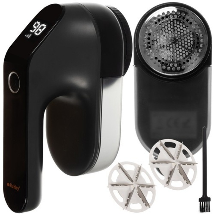 5W prémium nagy teljesítményű ruhaborotva, LCD kijelzős töltőszint mutatás, 3 sebességfokozat