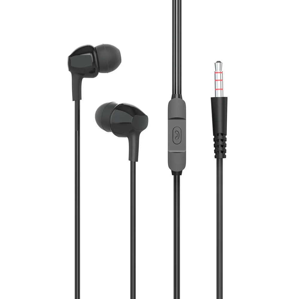Casti pentru dispozitive mobile Modorwy MD1102, Microfon, Negru