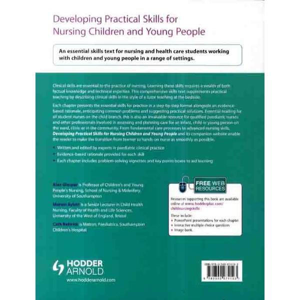 Developing Practical Skills For Nursing Children And Young P - EMAG.ro