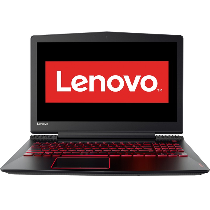 Laptop Gaming Lenovo Legion Y520 cu procesor Intel® Core™ i5-7300HQ pana la 3.50 GHz, Kaby Lake, 15.6", Full HD, IPS, 8GB, 256GB SSD, nVIDIA GeForce GTX 1050 Ti 4GB, Free DOS, Black