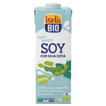 ECO Bautura din soia 1000ml Isola Bio ECO Bautura din soia 1000ml Isola Bio