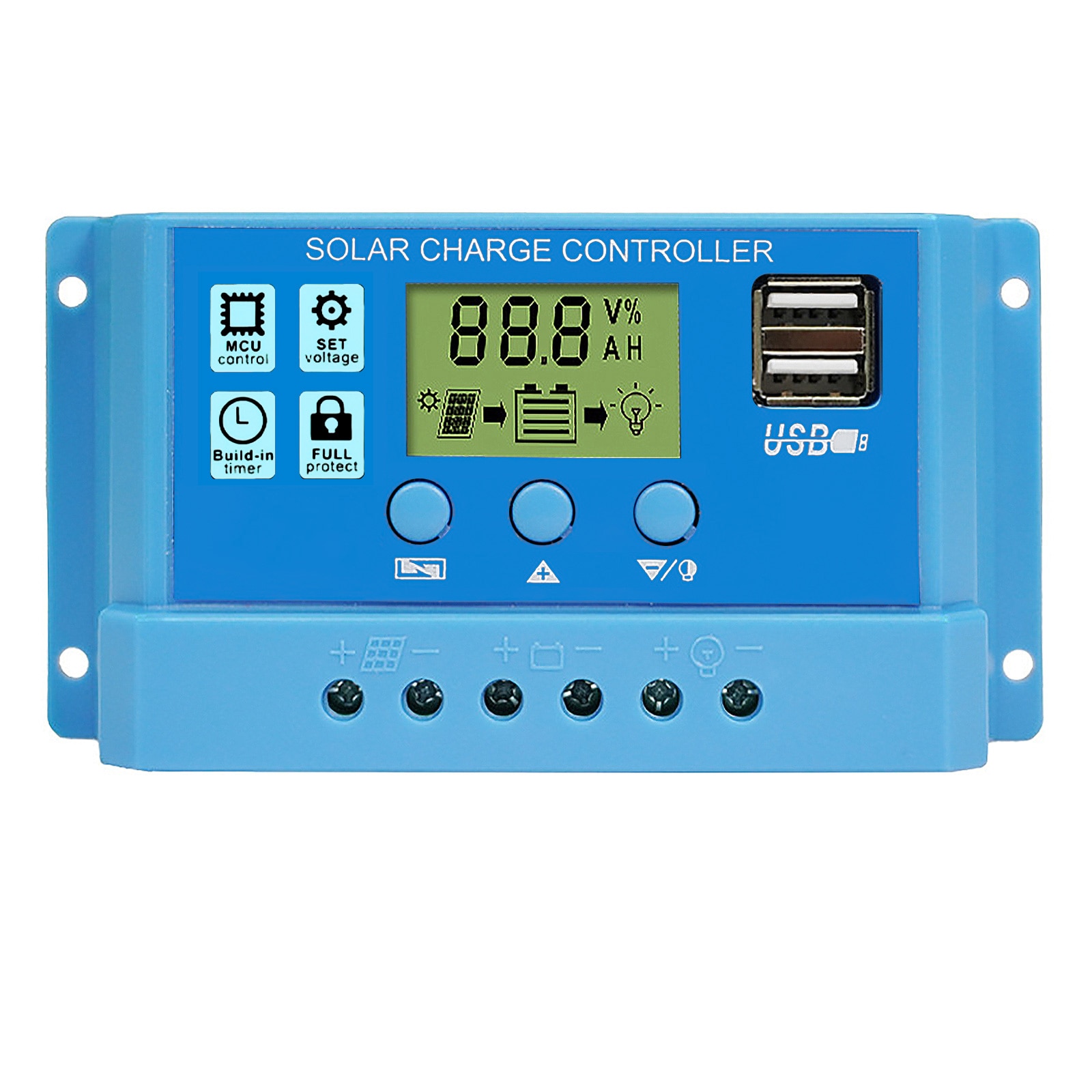 Controler Regulator de Incarcare Acumulator pentru Panou Solar 12V