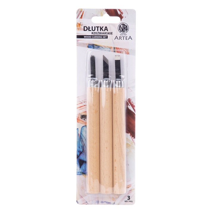 3xdalti комплект скулптури, Astra, Wood, Universal