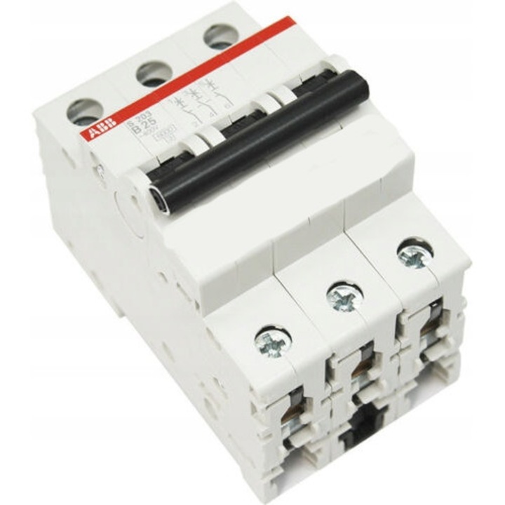 Automata biztosíték 3P C 40A 6kA AC S203-C40 ABB