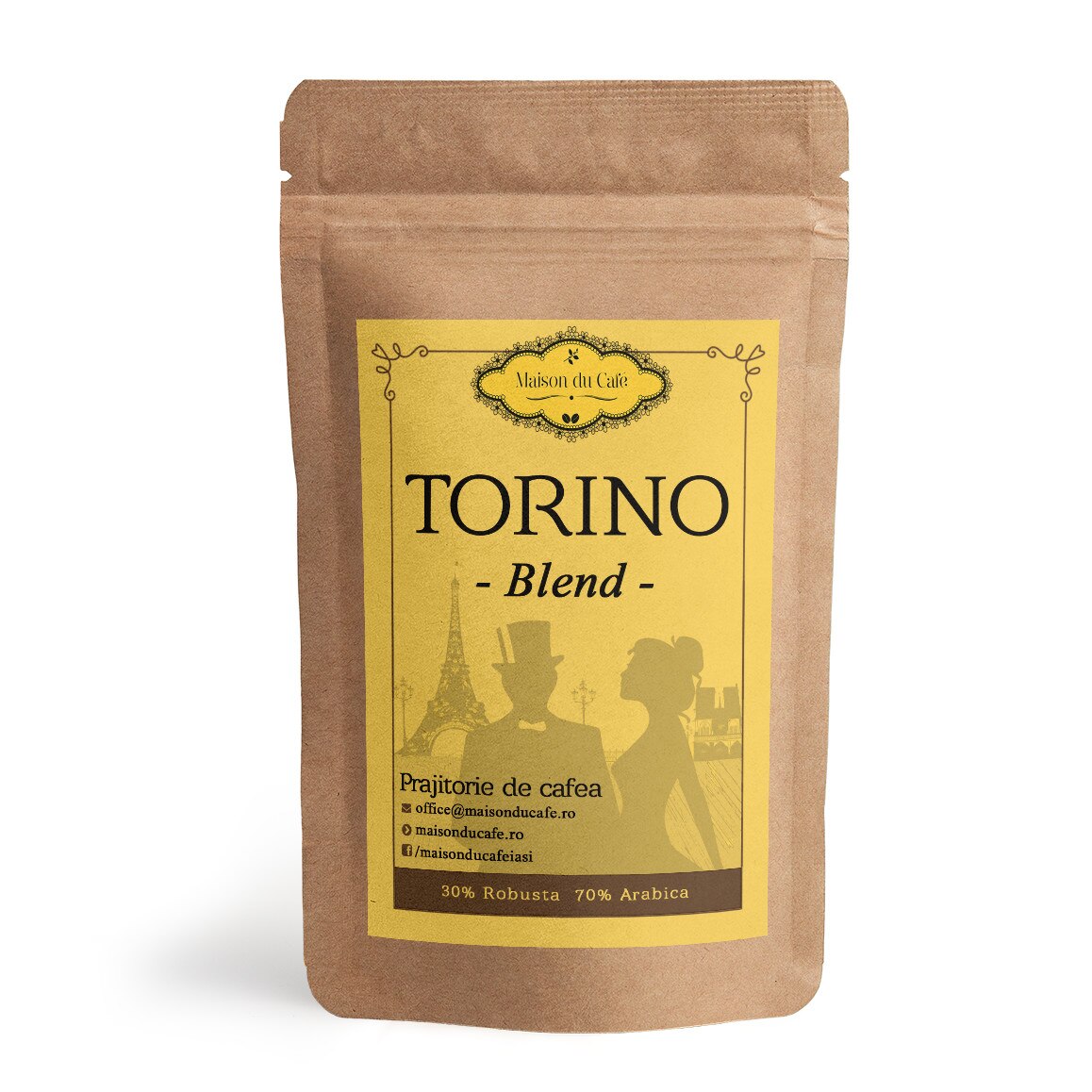 Cafea boabe Miscela Torino Blend 250 g