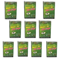 Set 10 bucati Capcana lipici pe carton pentru rozatoare, tip carte