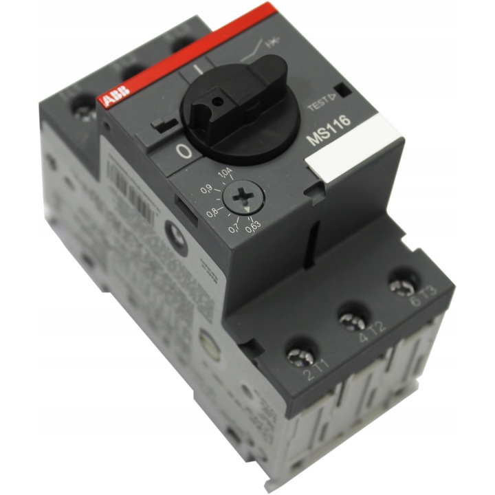 Megszakító 1,6-2,5A MS116-2,5 ABB 0309