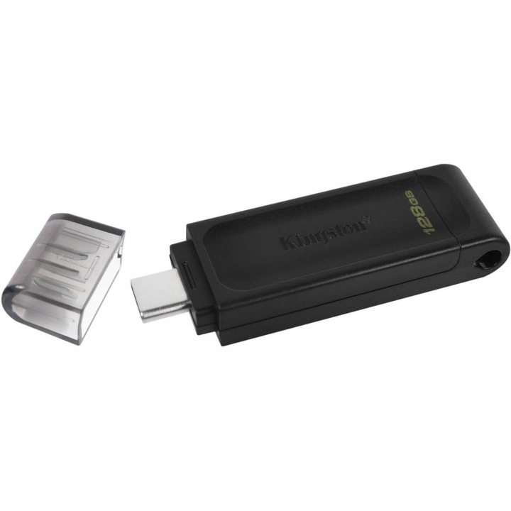 Stick de memorie cu interfata USB-C 3.0, 32 GB, Negru