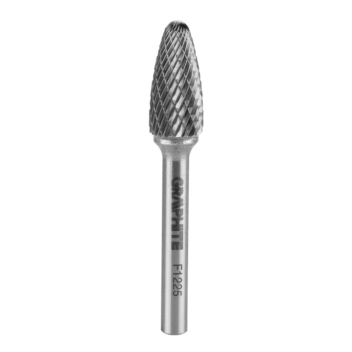 Keményfém Turbómaró Graphite Type F Csúcsíves 12X25Mm Szár Méret 6X45Mm 55H372