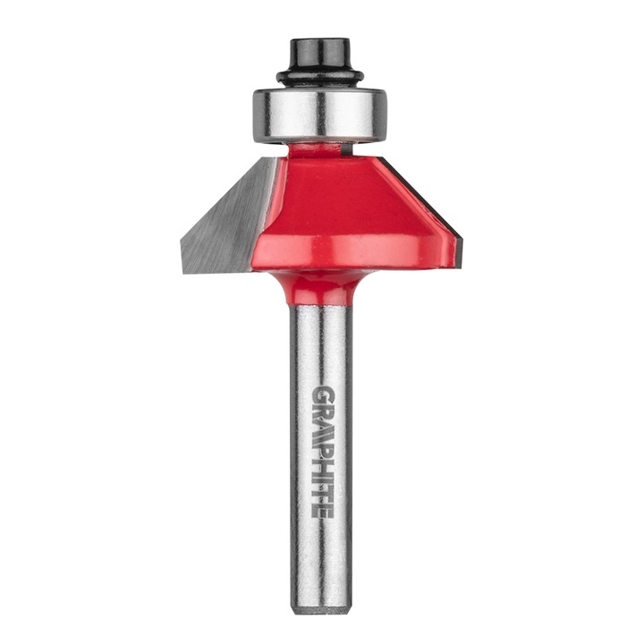 Felsőmaró Kés Graphite Él-Letörő 26.6X9.52Mm 6Mm 56H217