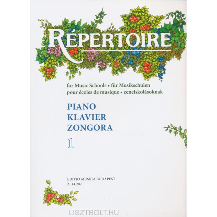 Repertoriu pentru pian 1