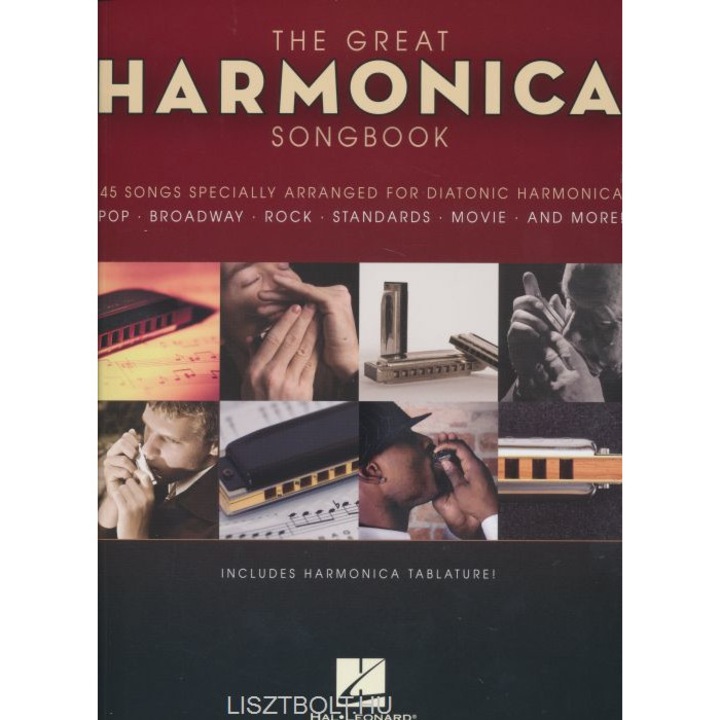 Велика книга с песни за хармоника (szájharmonika)