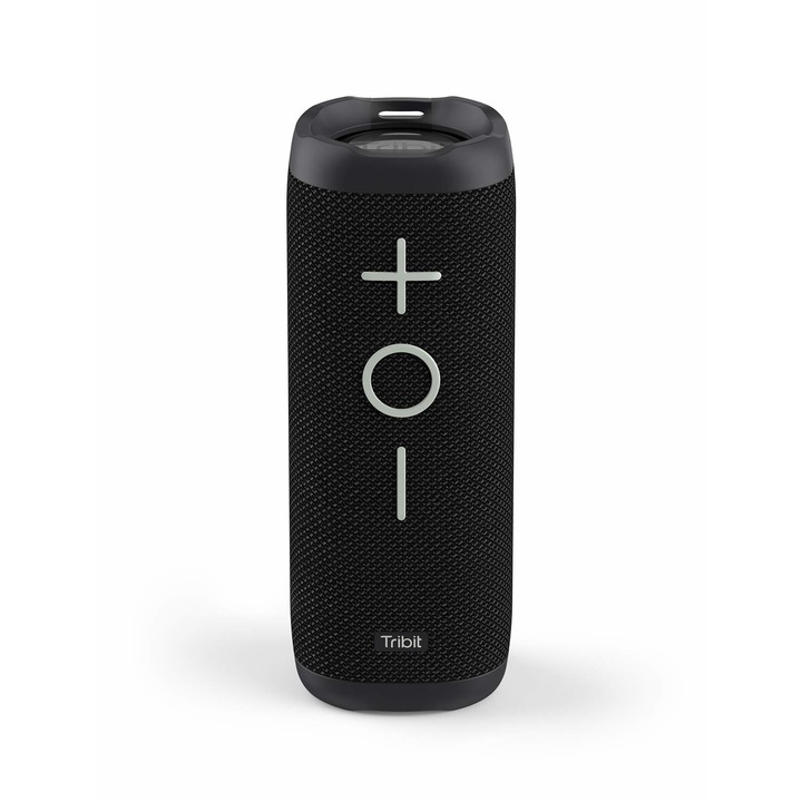 Преносим високоговорител Tribit, StormBox 360°, Безжичен, 2x12 W, Водоустойчив IPX7, Микрофон, XBass, Bluetooth 5, 2x2600 mAh, Черен
